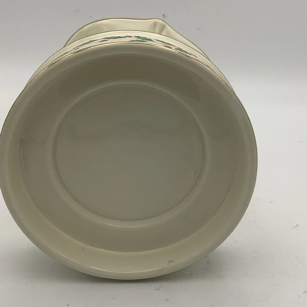 Lenox Holiday Pillar Candle Holder with Glass Shade